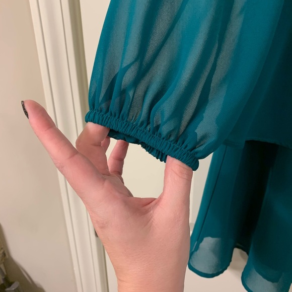 BCBGeneration tiered ruffle mini dress - Picture 5 of 6